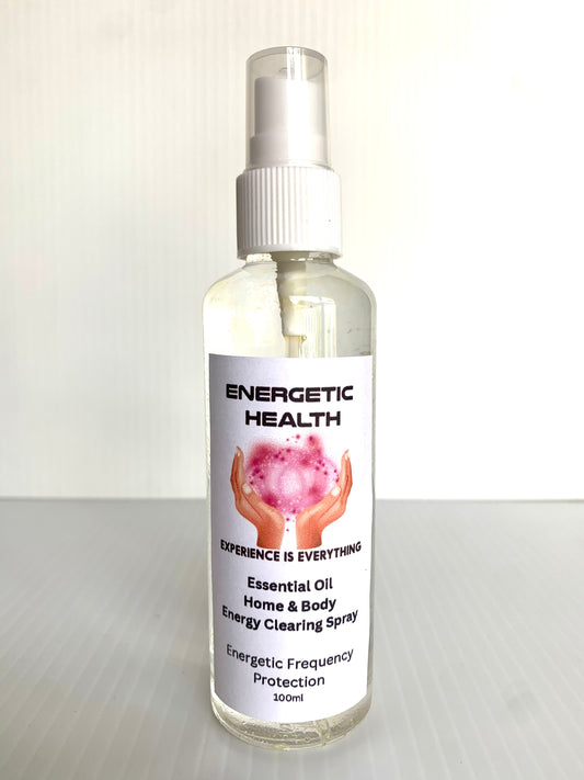 Essential Oil, Home & Body, Energy Clearing Spray 100ml